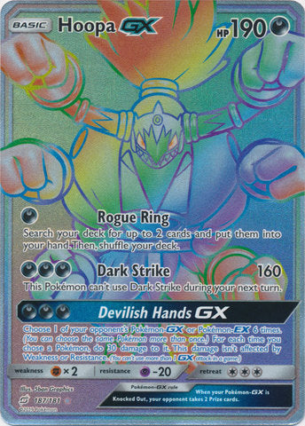 Hoopa GX - 187/181 - Hyper Rare available at 401 Games Canada