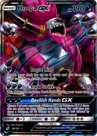 Hoopa GX - 96/181 - Ultra Rare available at 401 Games Canada