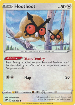 Hoothoot - 120/189 - Common available at 401 Games Canada