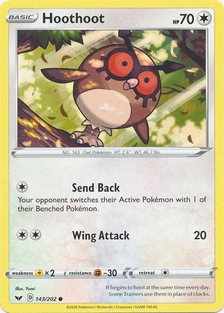 Hoothoot - 143/202 - Common available at 401 Games Canada