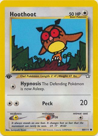 Hoothoot - 60/111 - Common - 1st Edition available at 401 Games Canada