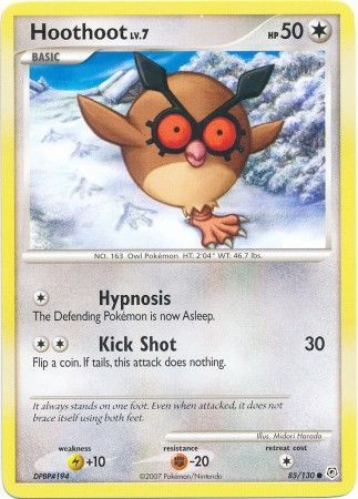 Hoothoot - 85/130 - Common available at 401 Games Canada