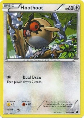 Hoothoot - 91/116 - Common available at 401 Games Canada