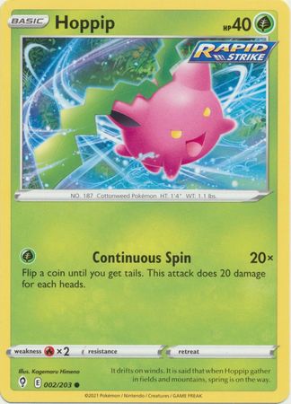 Hoppip - 002/203 - Common available at 401 Games Canada
