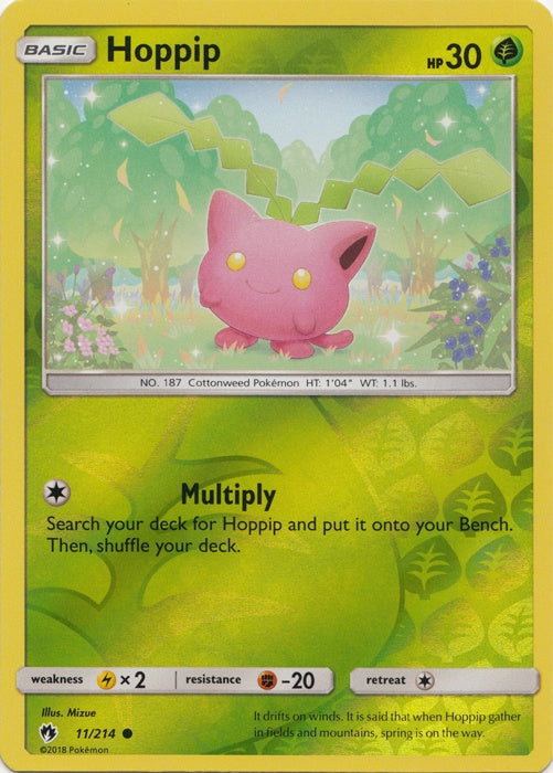 Hoppip - 11/214 - Common - Reverse Holo available at 401 Games Canada