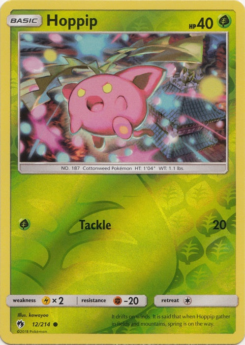Hoppip - 12/214 - Common - Reverse Holo available at 401 Games Canada