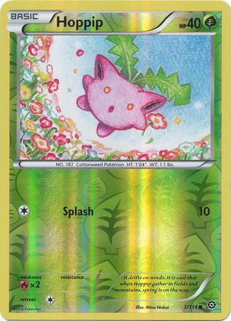 Hoppip - 3/114 - Common - Reverse Holo available at 401 Games Canada