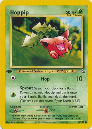 Hoppip - 61/111 - Common - 1st Edition available at 401 Games Canada