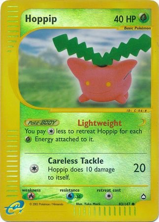 Hoppip - 83/147 - Common - Reverse Holo available at 401 Games Canada