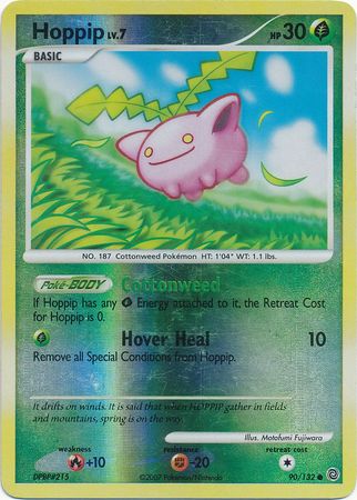 Hoppip - 90/132 - Common - Reverse Holo available at 401 Games Canada