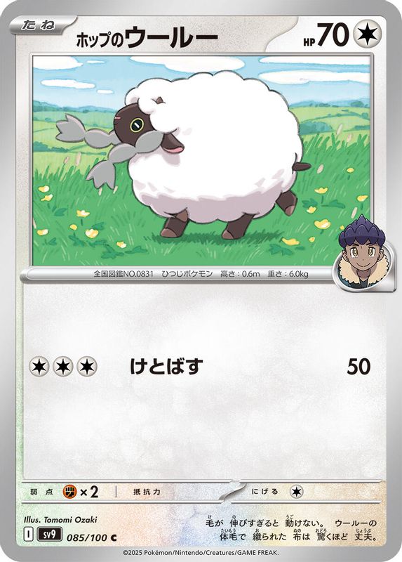 Hop's Wooloo (Japanese) - 085/100 - Common