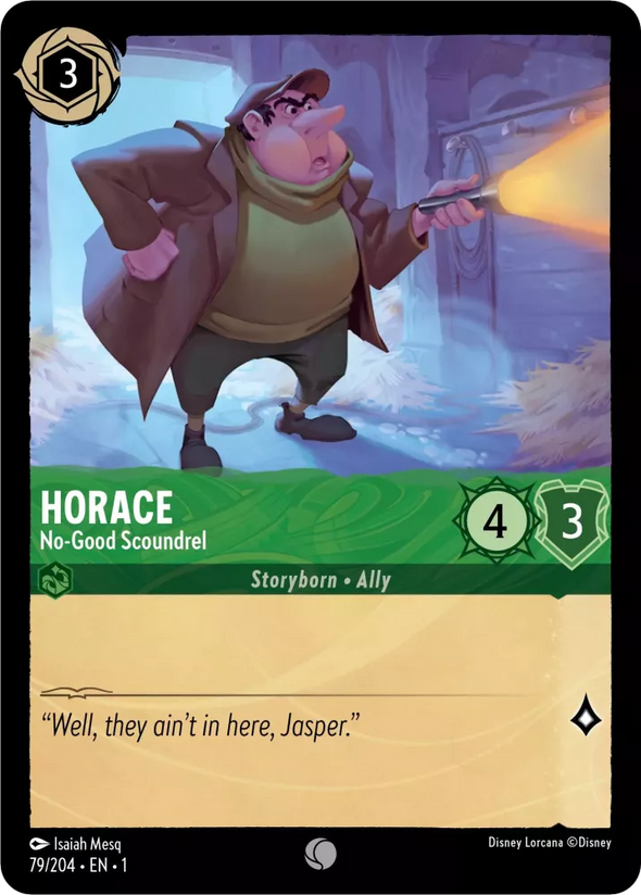 Horace (No-Good Scoundrel) - 79/204 - Common available at 401 Games Canada