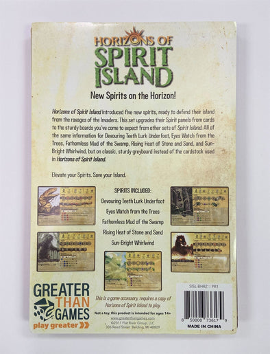 Horizons of Spirit Island - Premium Spirit Boards available at 401 Games Canada