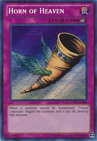 Horn of Heaven - LCYW-EN090 - Secret Rare - Unlimited available at 401 Games Canada