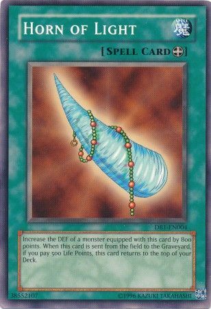 Horn of Light - DB1-EN004 - Common available at 401 Games Canada