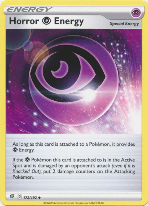 Horror P Energy - 172/192 - Uncommon available at 401 Games Canada