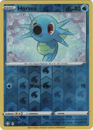 Horsea - 020/072 - Common - Reverse Holo available at 401 Games Canada