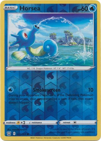 Horsea - 031/163 - Common - Reverse Holo available at 401 Games Canada