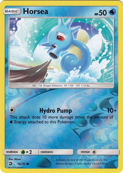 Horsea - 16/70 - Common - Reverse Holo available at 401 Games Canada