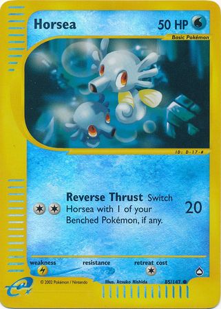 Horsea - 85/147 - Common - Reverse Holo available at 401 Games Canada