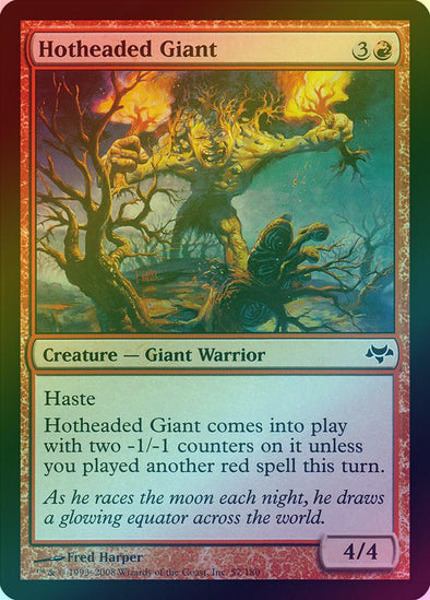 Hotheaded Giant (Foil) (EVE)
