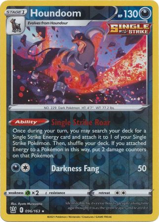 Houndoom - 096/163 - Holo Rare - Reverse Holo available at 401 Games Canada