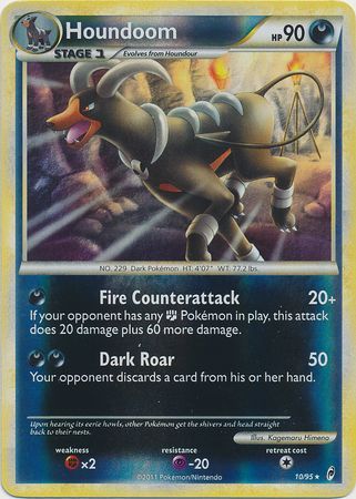 Houndoom - 10/95 - Holo Rare - Reverse Holo available at 401 Games Canada