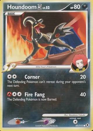 Houndoom 4 - 65/111 - Common available at 401 Games Canada