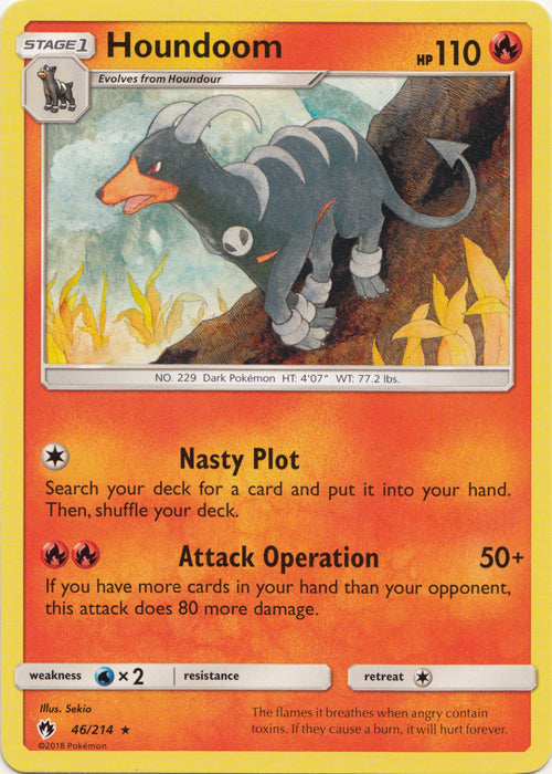 Houndoom - 46/214 - Rare available at 401 Games Canada