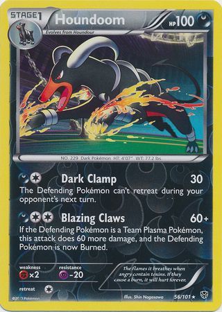 Houndoom - 56/101 - Holo Rare - Reverse Holo available at 401 Games Canada