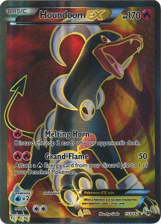 Houndoom EX - 153/162 - Full Art Ultra Rare available at 401 Games Canada