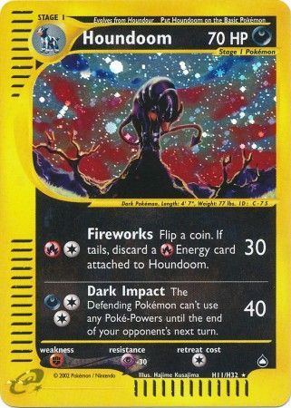 Houndoom - H11/H32 - Holo available at 401 Games Canada