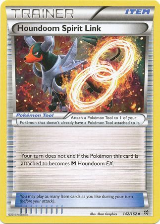 Houndoom Spirit Link - 142/162 - Uncommon available at 401 Games Canada