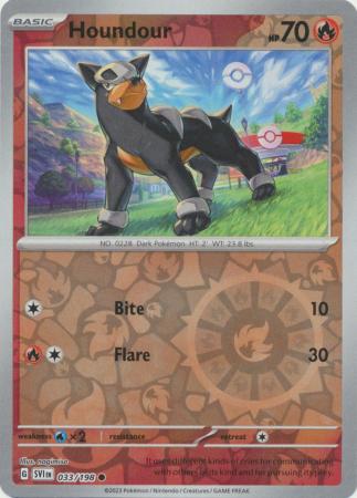 Houndour - 033/198 - Common - Reverse Holo available at 401 Games Canada