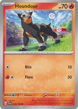 Houndour - 033/198 - Common available at 401 Games Canada