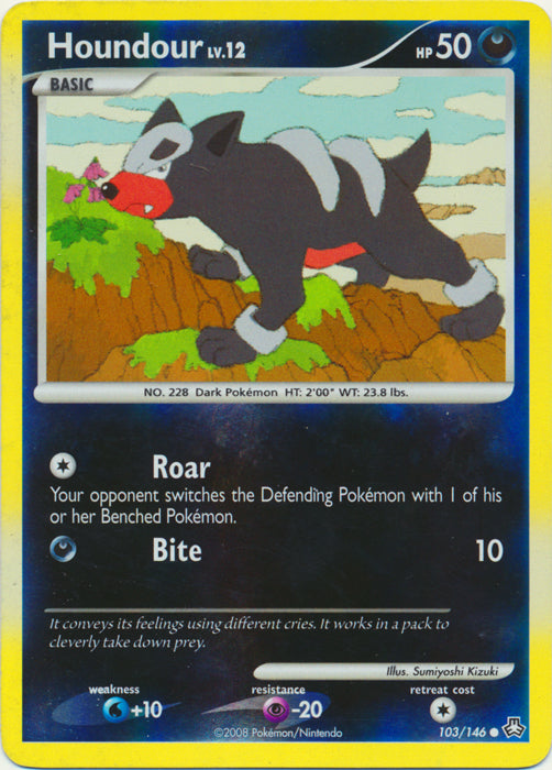 Houndour - 103/146 - Common - Reverse Holo available at 401 Games Canada