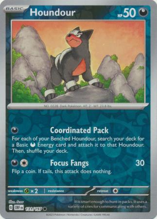 Houndour - 131/197 - Common - Reverse Holo available at 401 Games Canada