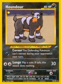 Houndour - 43/105 - Uncommon - Unlimited available at 401 Games Canada