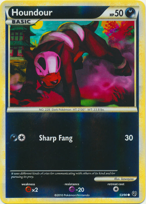 Houndour - 53/90 - Common - Reverse Holo available at 401 Games Canada