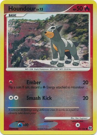 Houndour - 69/106 - Common - Reverse Holo available at 401 Games Canada