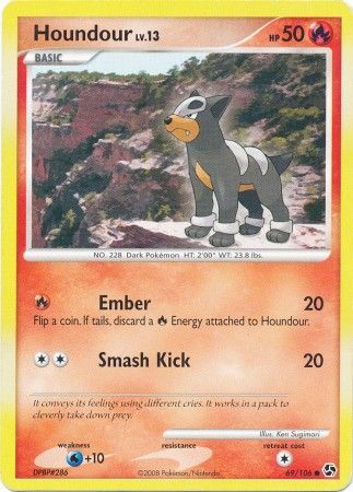 Houndour - 69/106 - Common available at 401 Games Canada