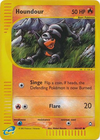 Houndour - 86/147 - Common - Reverse Holo available at 401 Games Canada