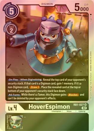 HoverEspimon - RB1-027 - Super Rare (Foil) available at 401 Games Canada