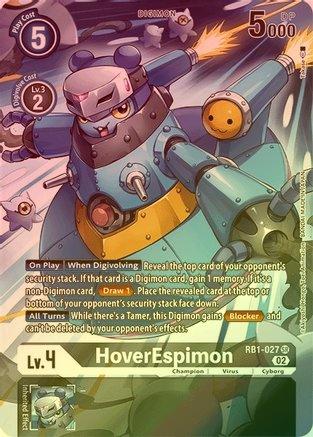 HoverEspimon (Textured Alternate Art) - RB1-027 - Super Rare (Foil) available at 401 Games Canada