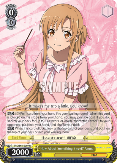 How About Something Sweet? Asuna - SAO/S65-E007 - Rare available at 401 Games Canada