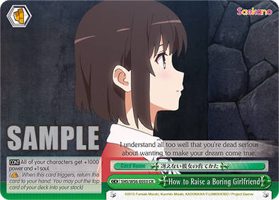 How to Raise a Boring Girlfriend - SHS/W56-E053 - Climax Rare available at 401 Games Canada