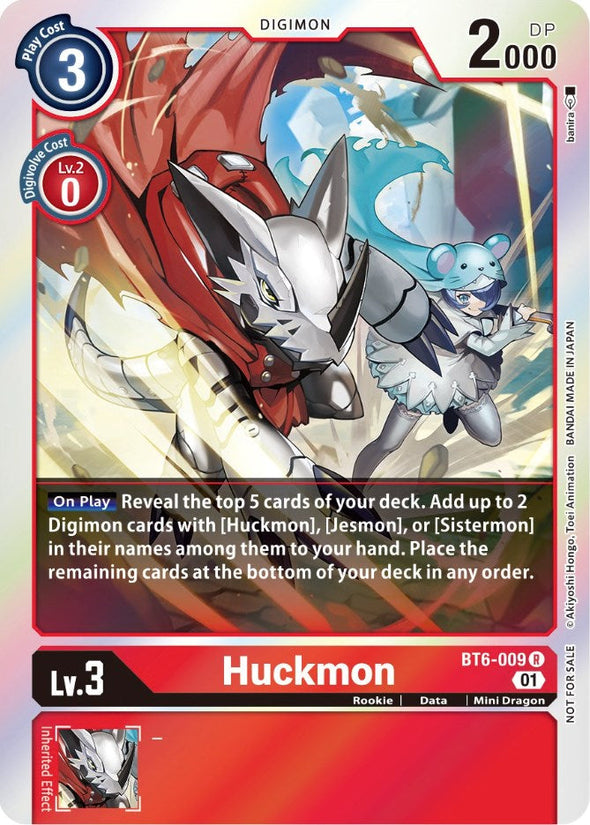 Huckmon (Event Pack 3) - BT6-009 - Rare available at 401 Games Canada