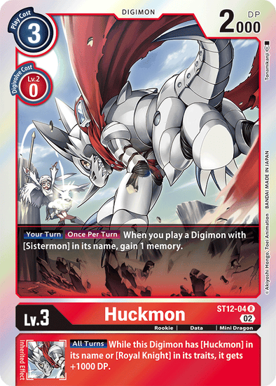 Huckmon - ST12-04 - Rare available at 401 Games Canada