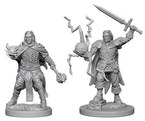 Human Male Cleric - Pathfinder Deep Cuts Unpainted Minis available at 401 Games Canada