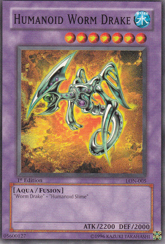 Humanoid Worm Drake - LON-005 - Common - 1st Edition available at 401 Games Canada